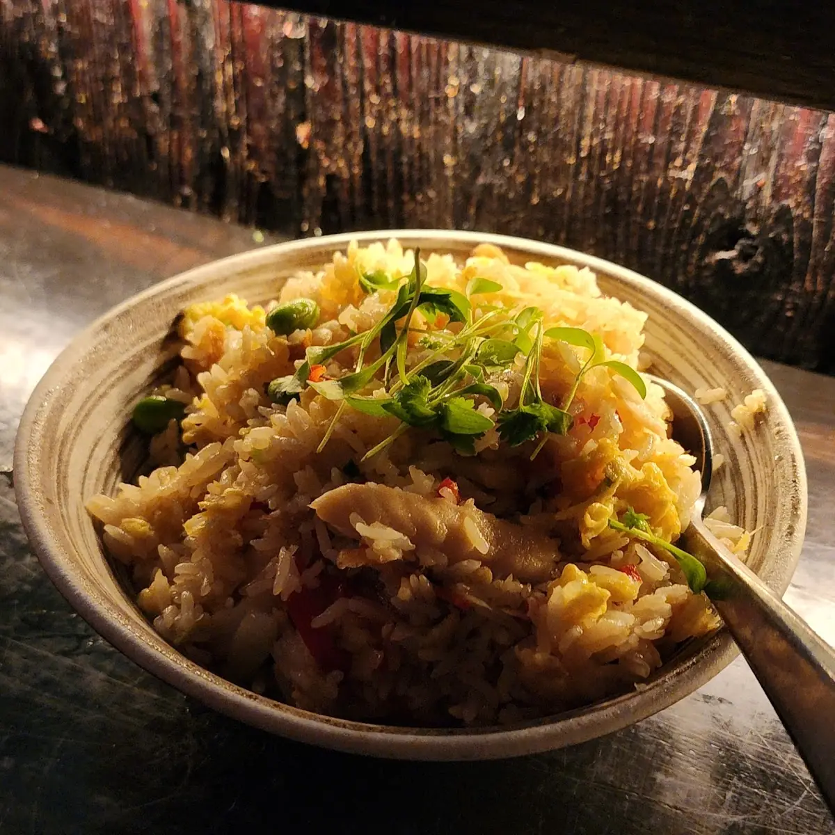 Black Cod Fried Rice