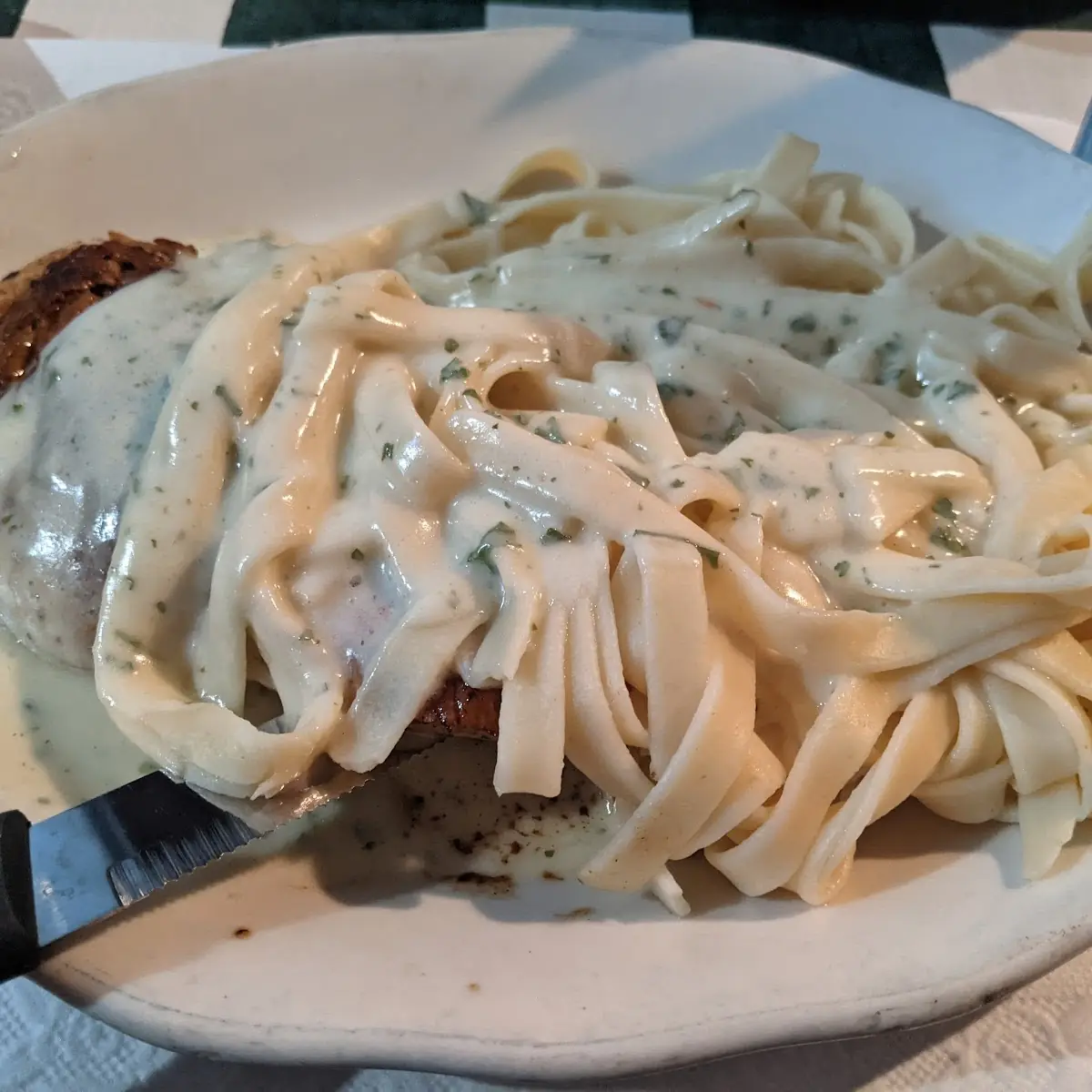 Chicken Fettuccine Alfredo