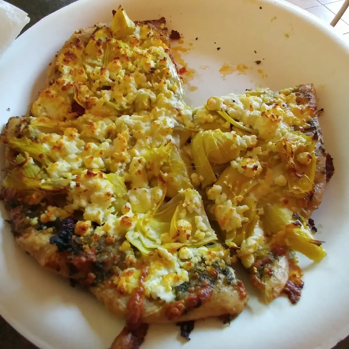 Goat Cheese Pizza