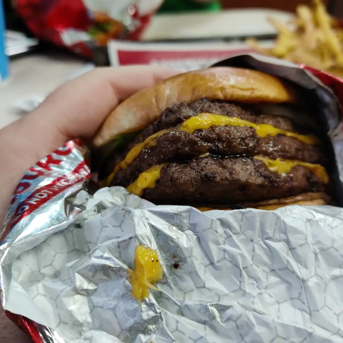 Triple Cheeseburger