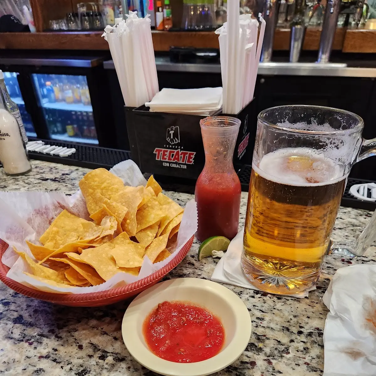 Tortilla and Chips Salsa