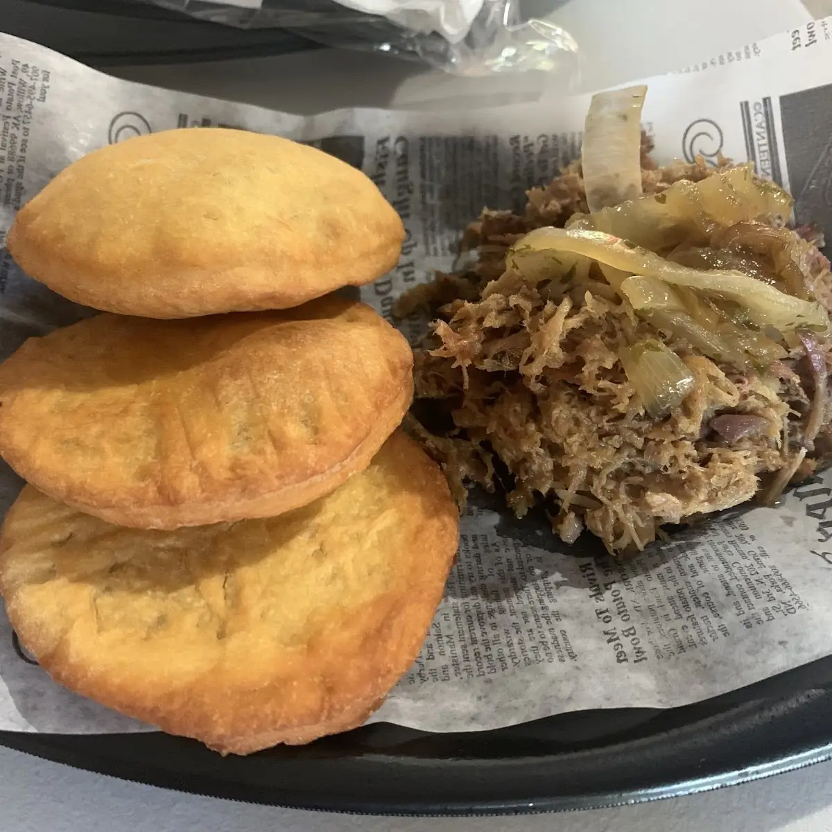 Pulled Pork Y Domplines
