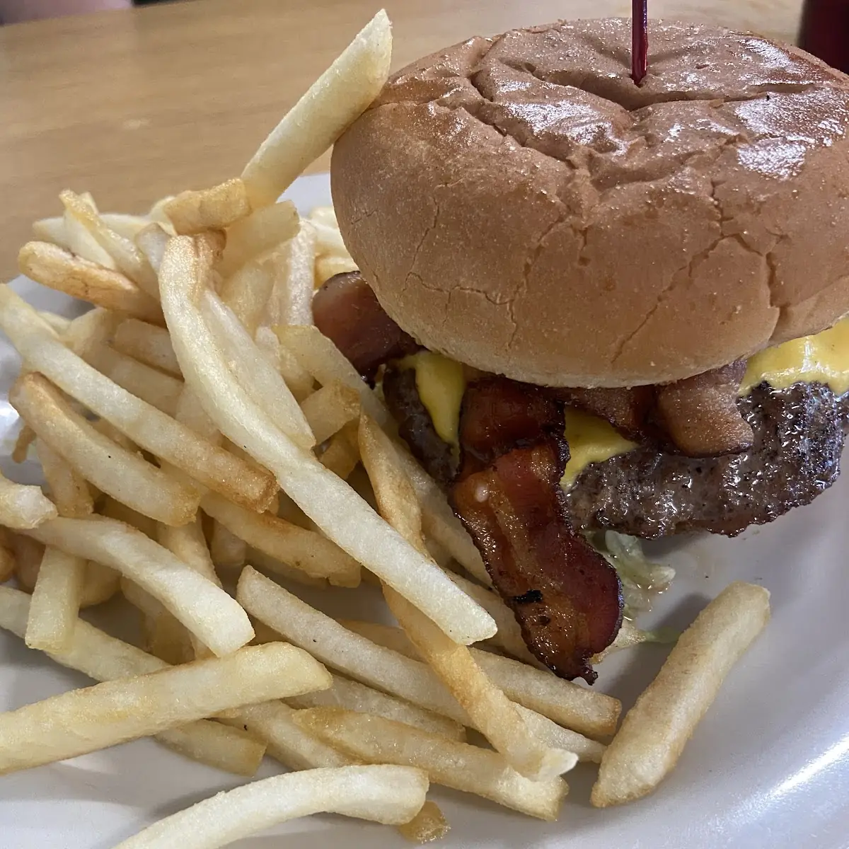 Bacon Cheeseburger Basket