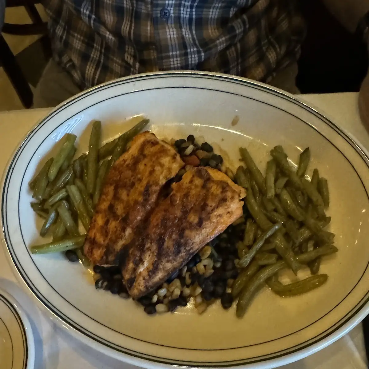 Green Beans and Black Beans