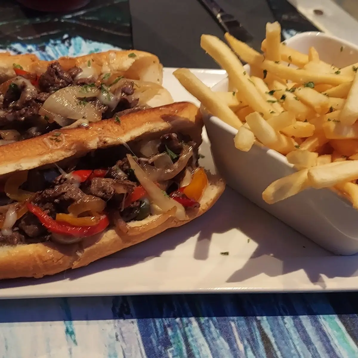 Philly Cheese Steak Sliders