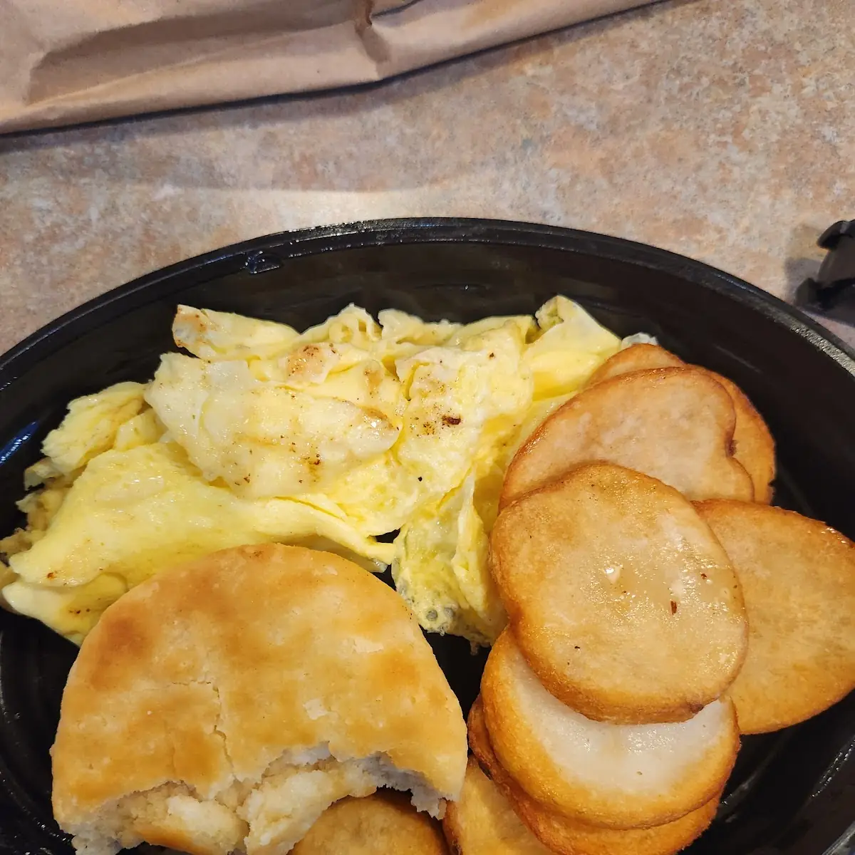 Scrambled Egg Platter