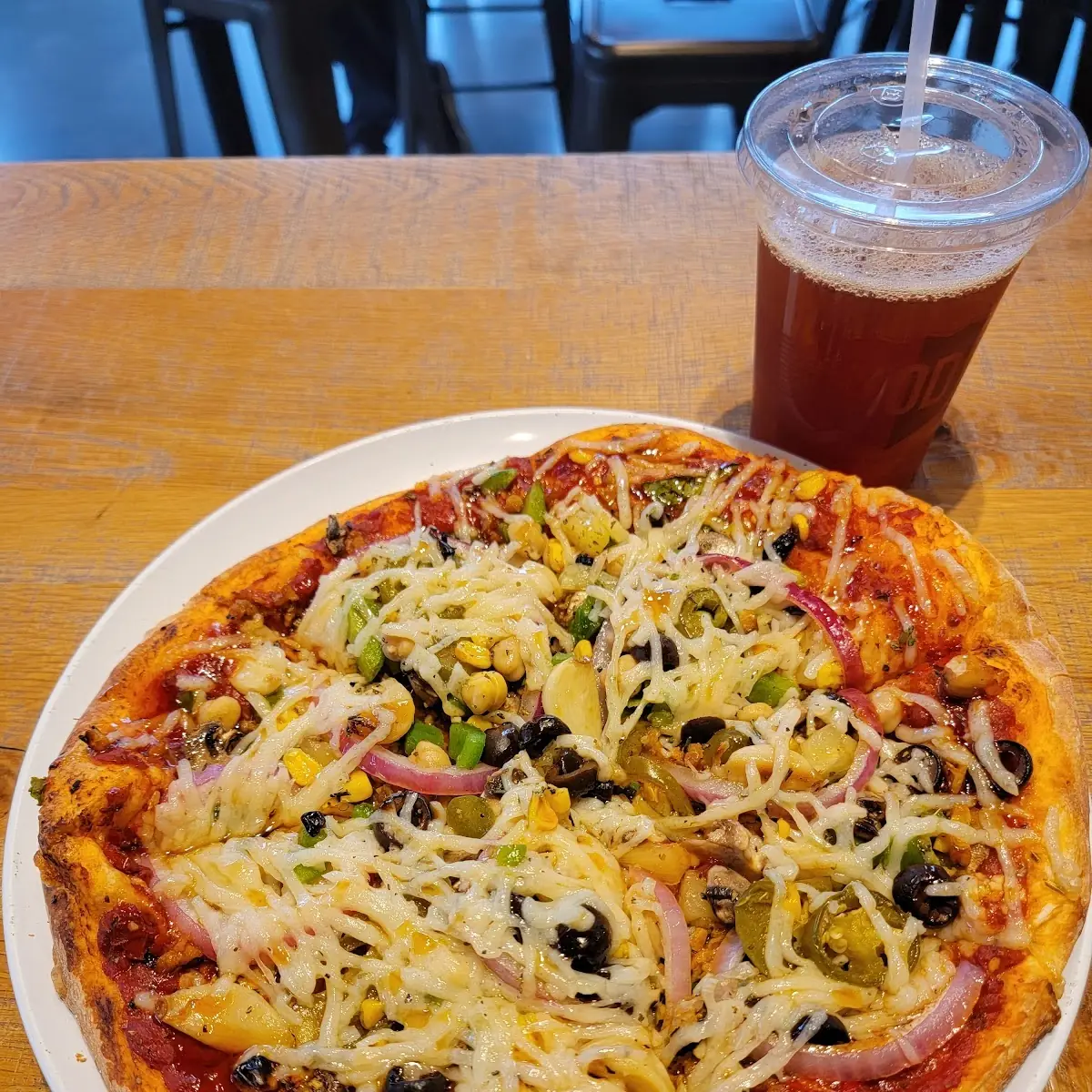 Vegan Build Your Own Pizza
