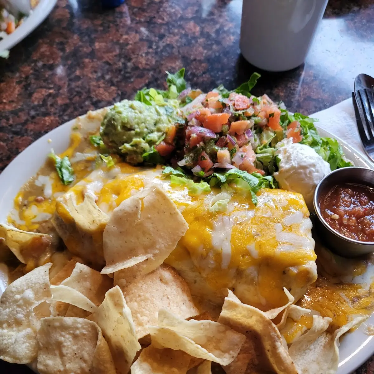 Prime Rib Enchiladas