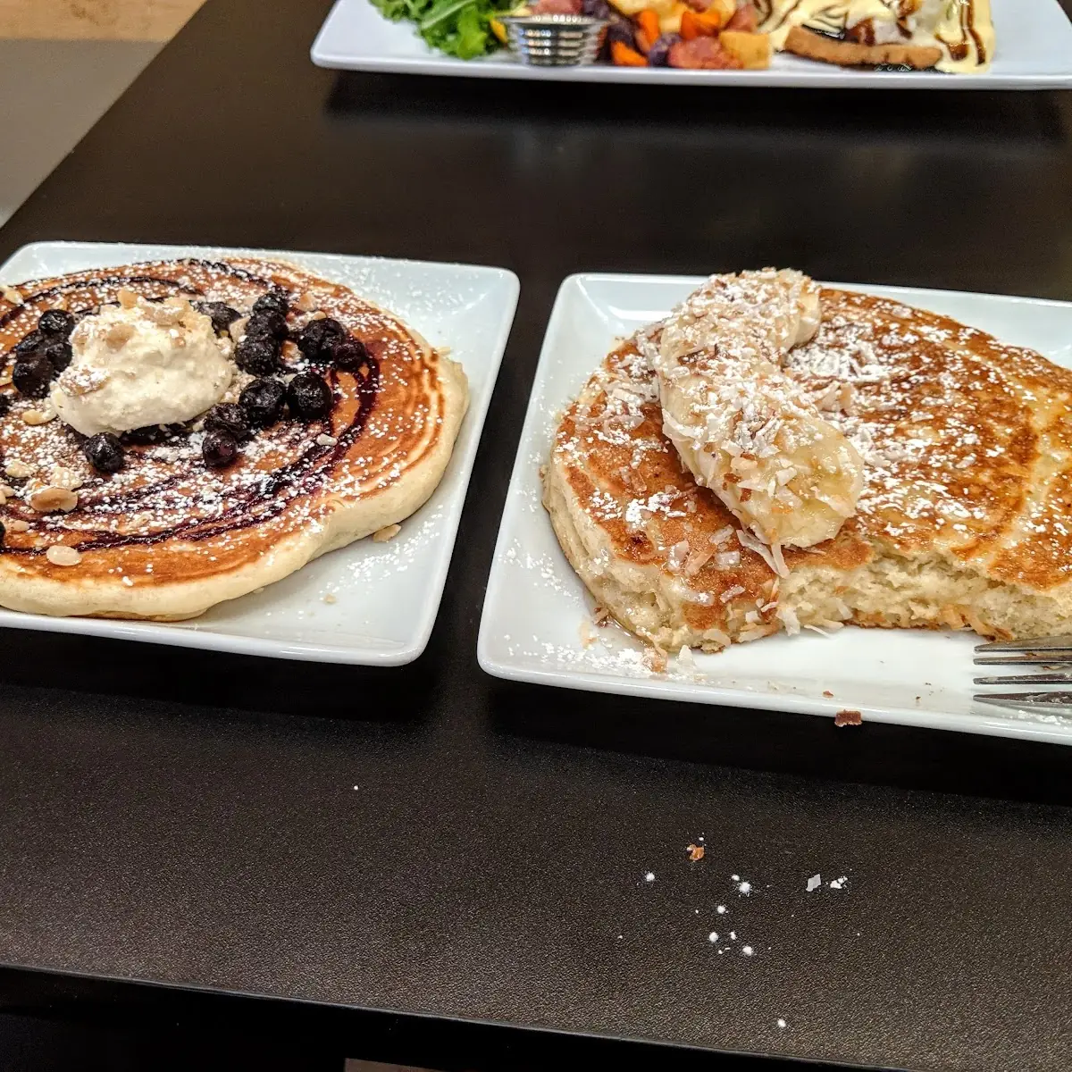 Three Buttermilk Pancakes with Toppings