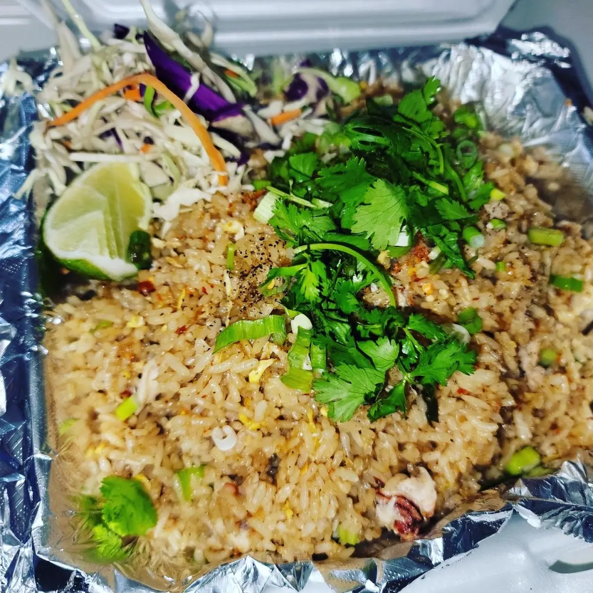 Crab Fried Rice Small Tray