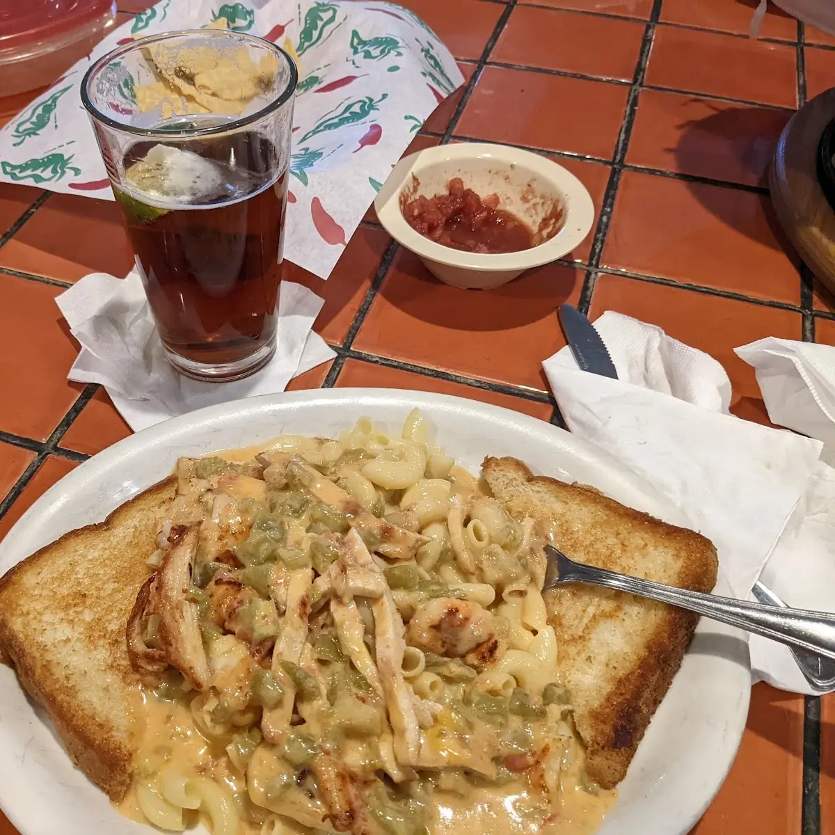 Green Chili Mac-N-Cheese