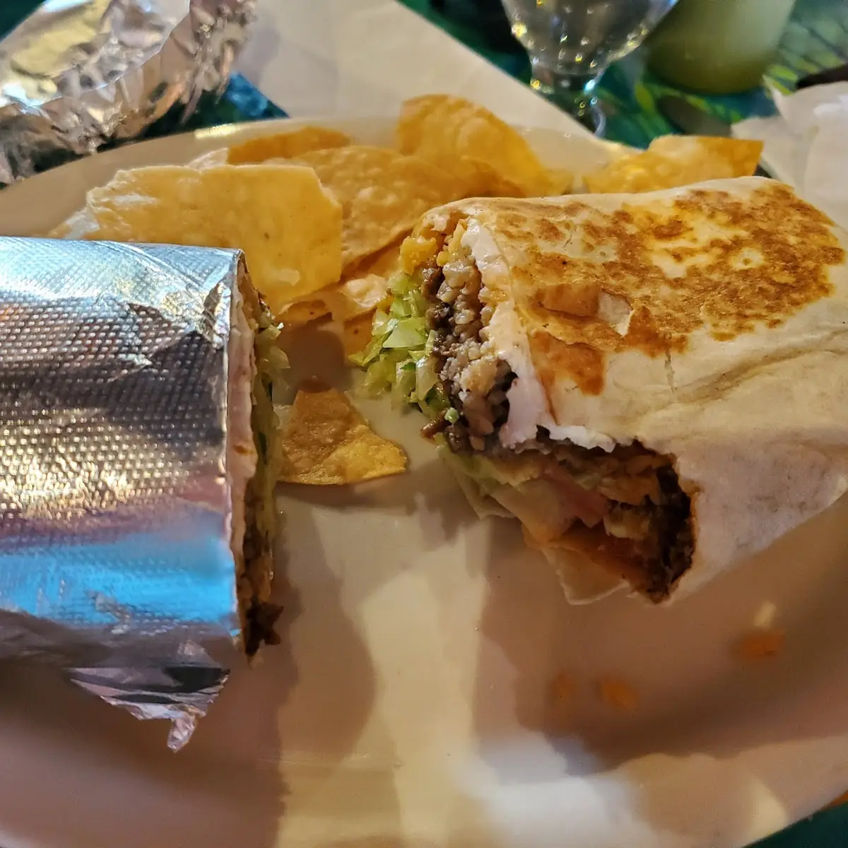 Ground Beef Burrito