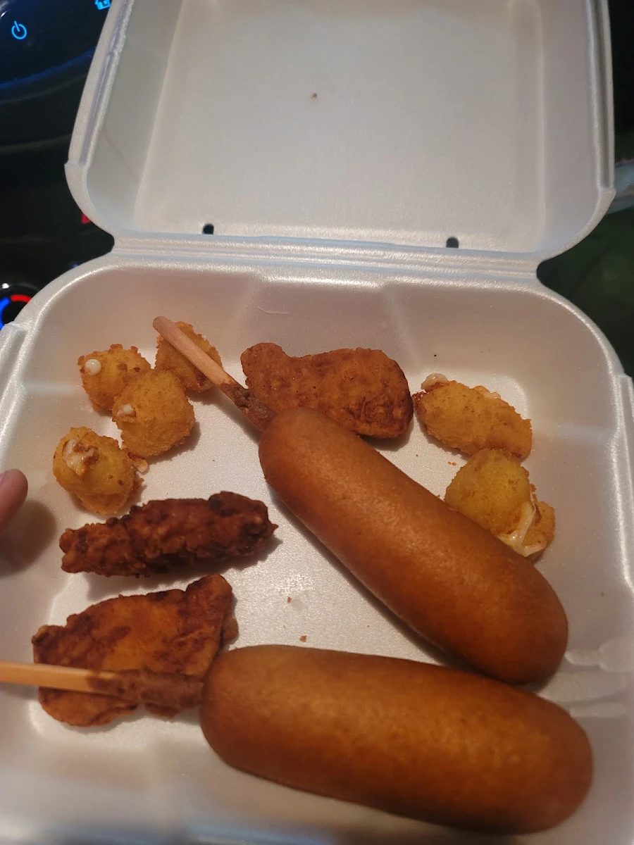 Corn Dog Cheese Bites and Nuggets