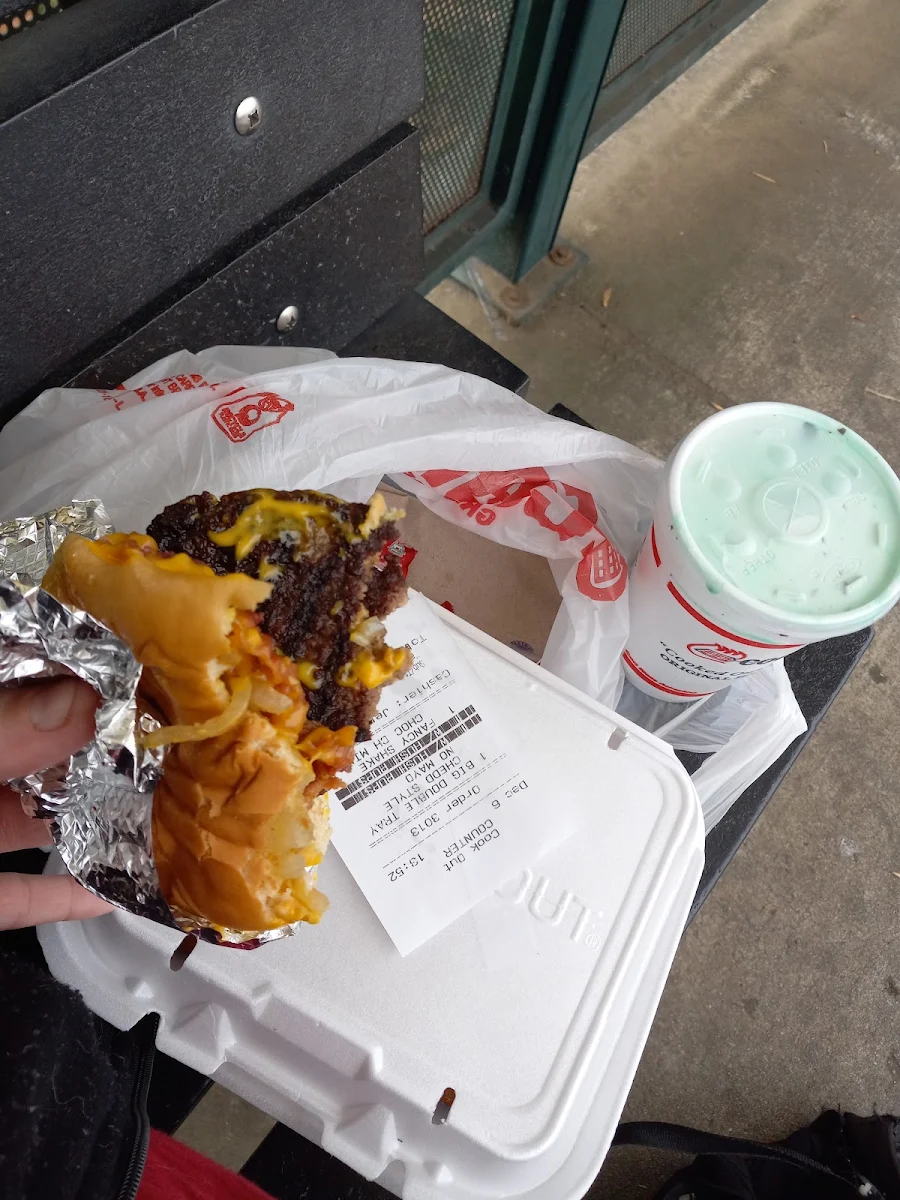Double Bacon Burger Cheddar Style