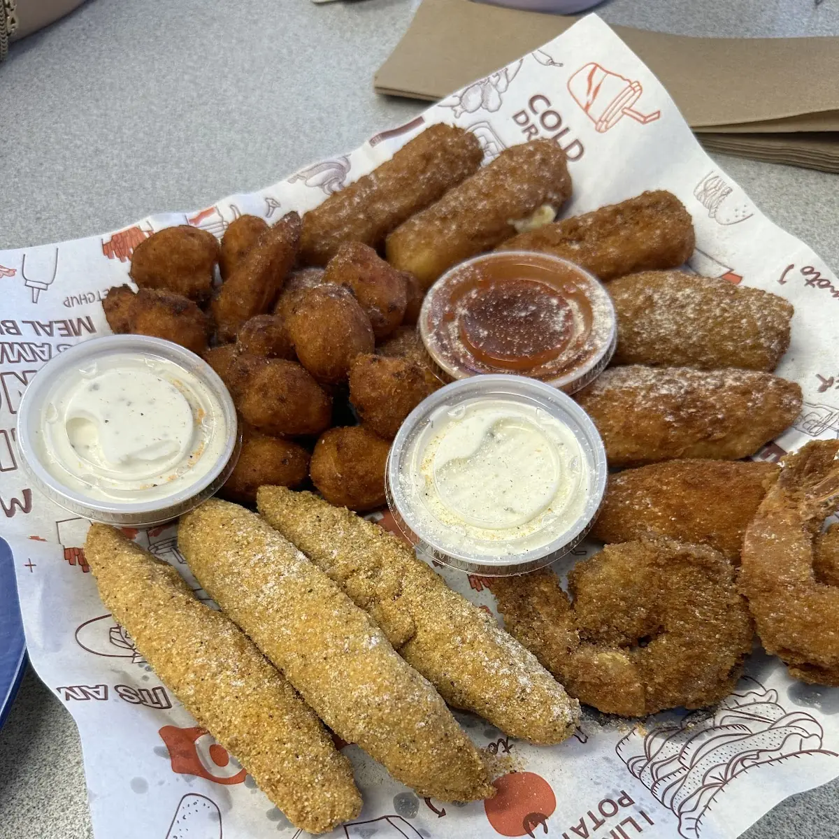 Fried Pickles Hand Made