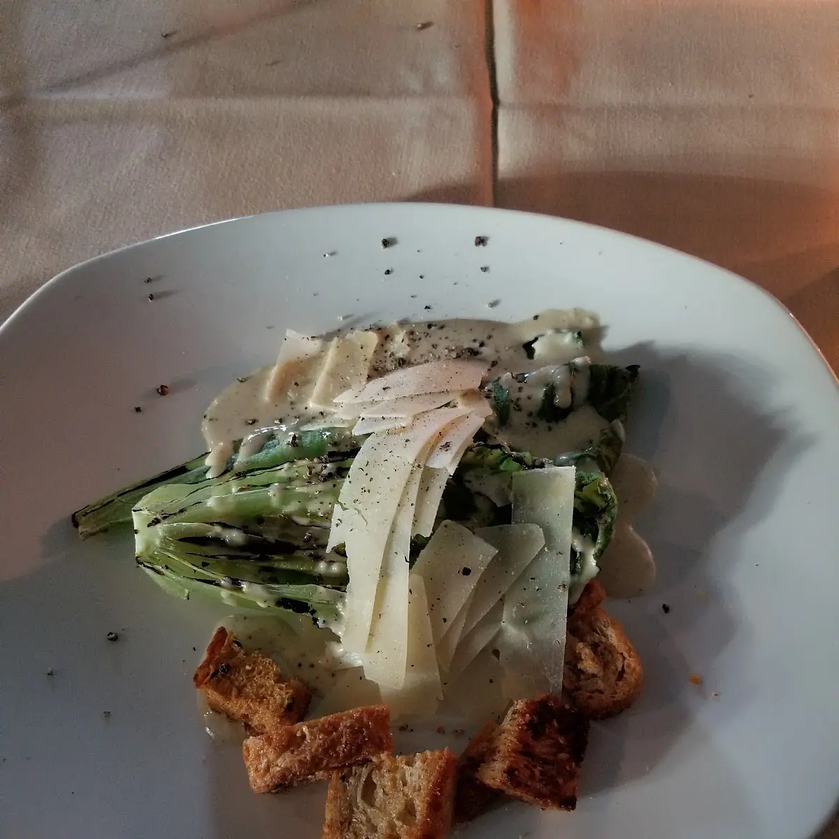 Grilled Caesar Salad