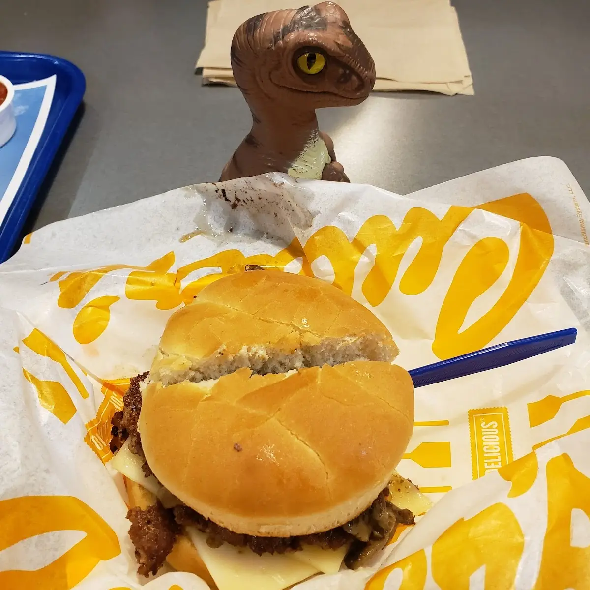 Mushroom Swiss Burger