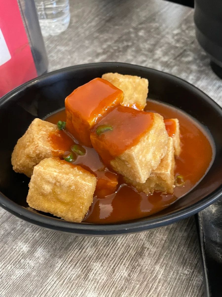 Spicy Agedashi Tofu