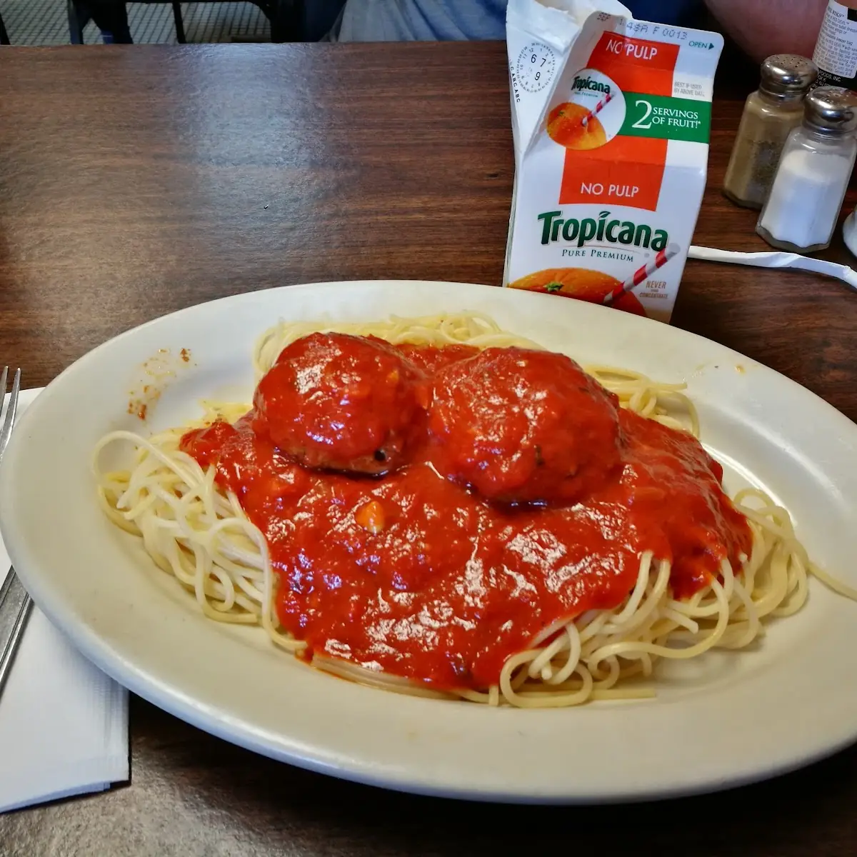 Spaghetti Meatballs