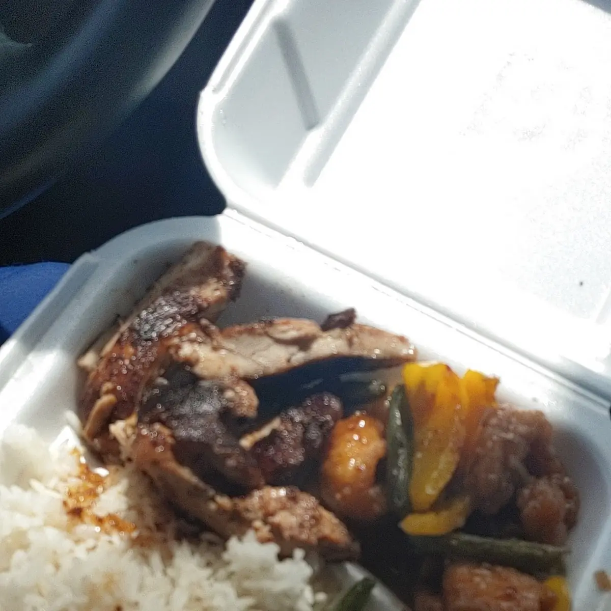 White Rice Teriyaki Chicken