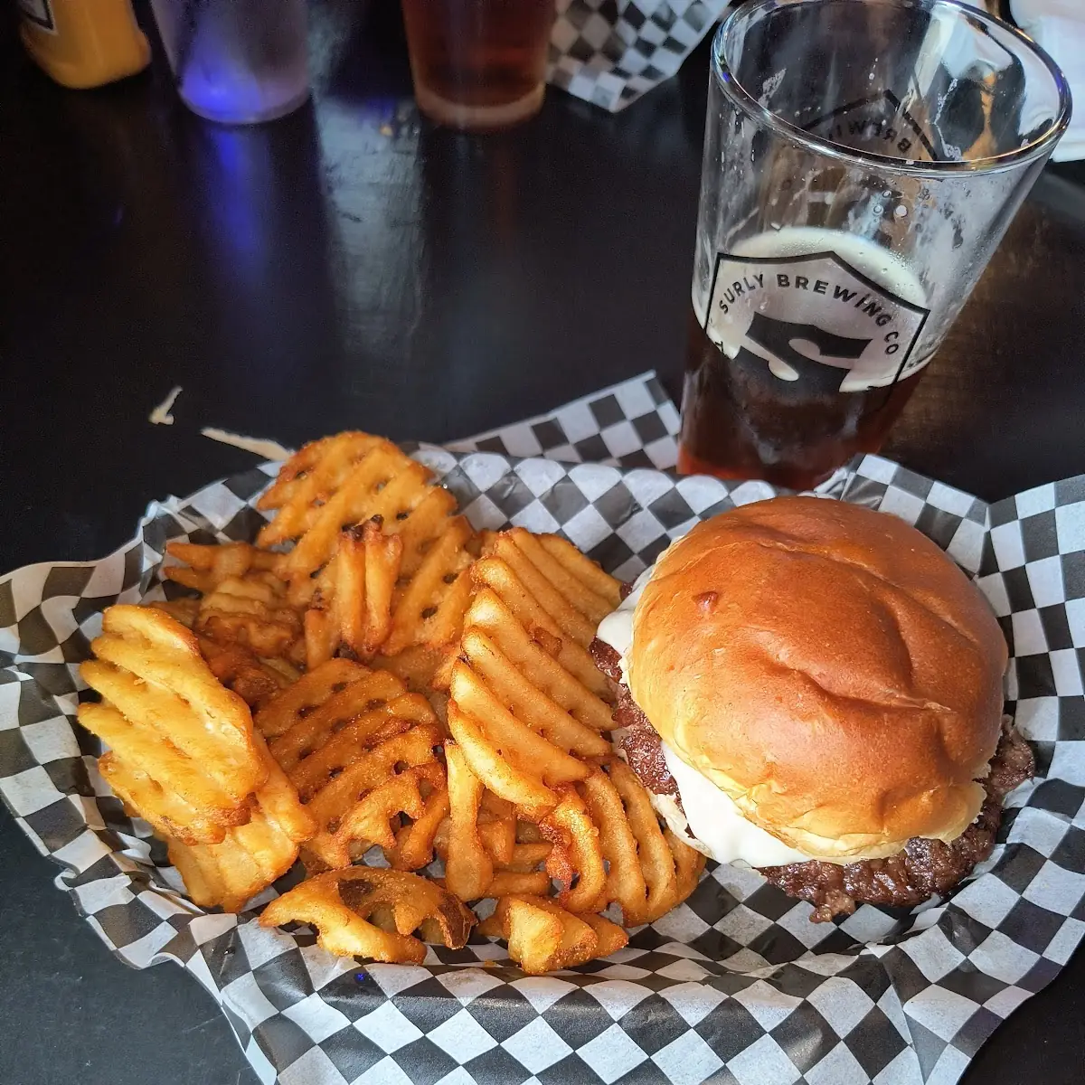 Swiss Mushroom Burger