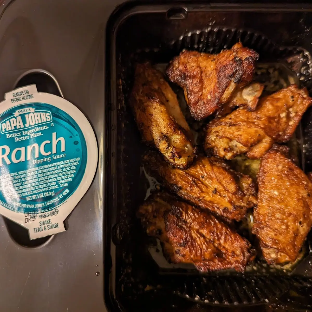 Garlic Parmesan Wings