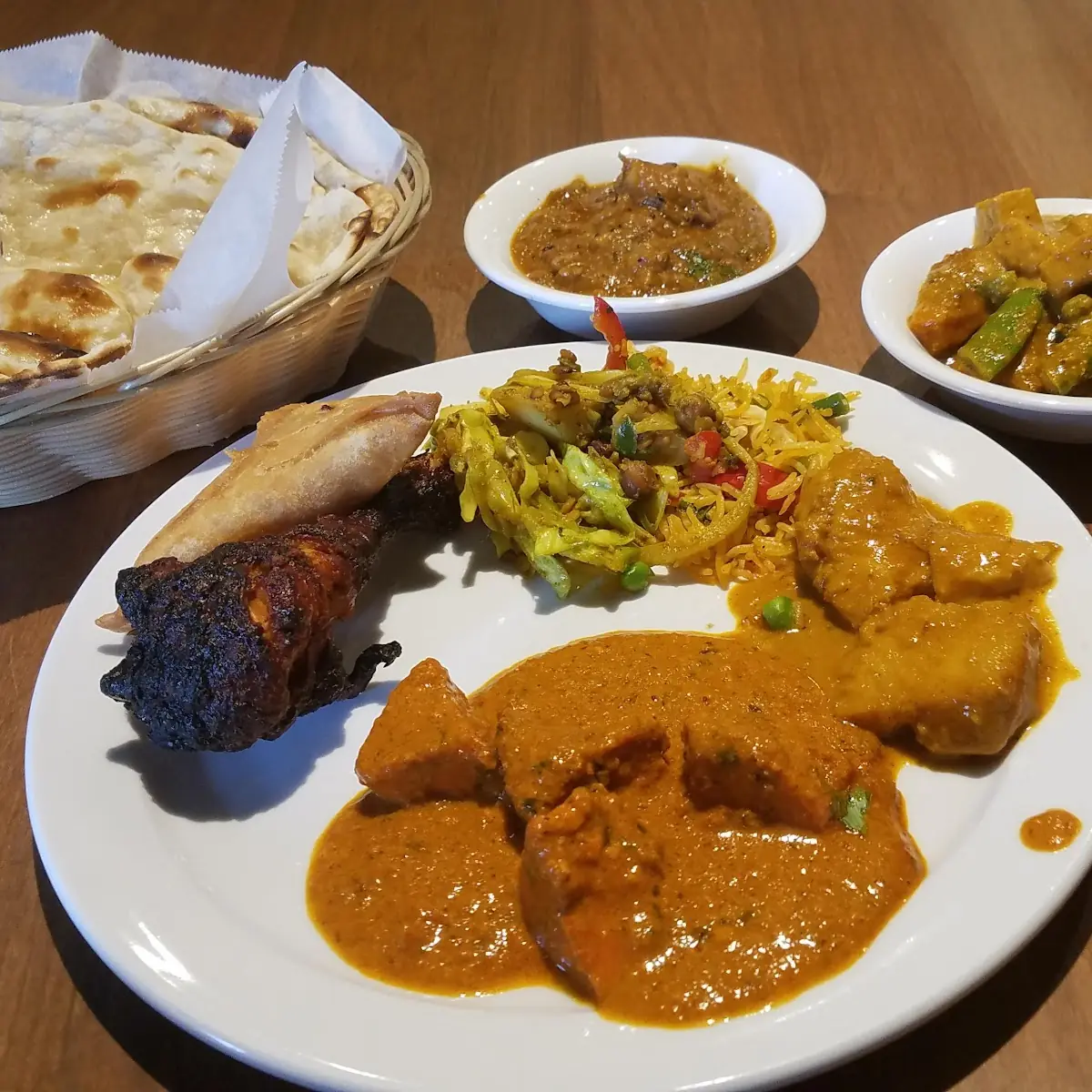 Chicken Curry Tandoori Chicken