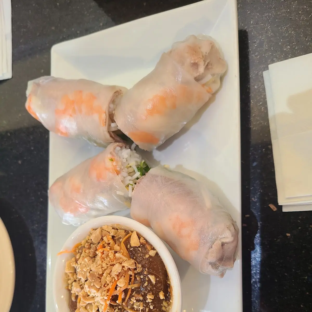 Shrimp and Pork Spring Roll