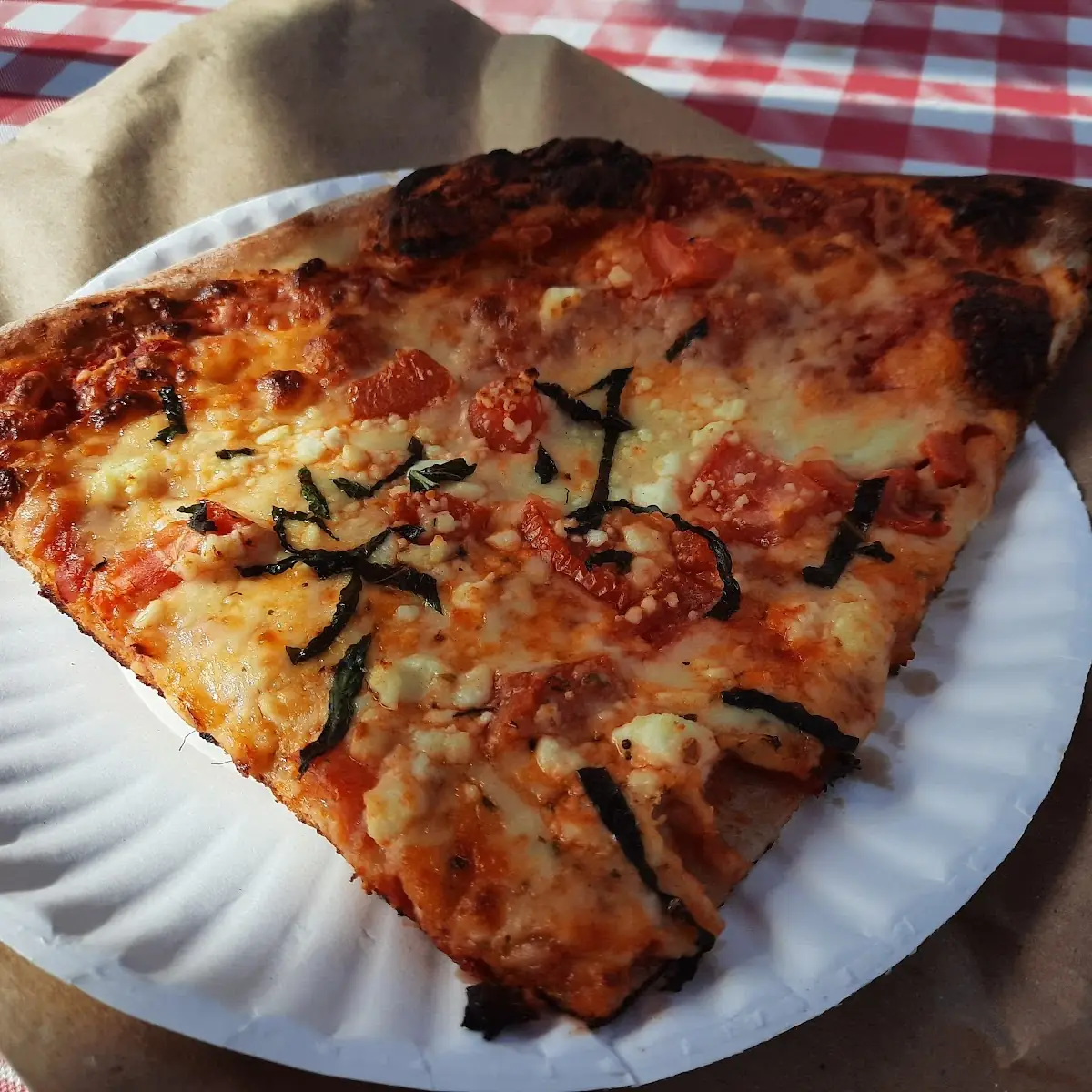 Tomato and Feta Pizza