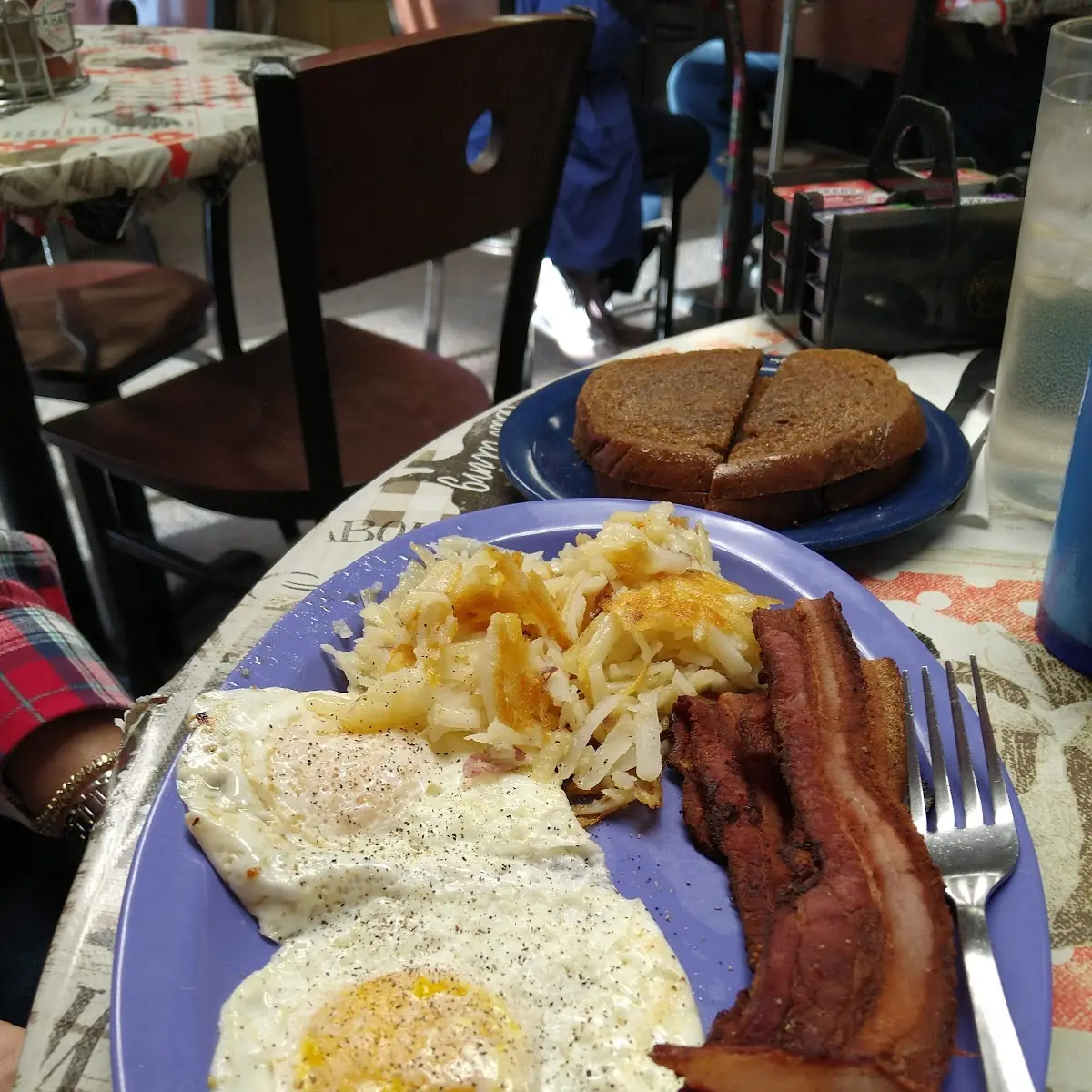 Bacon and Eggs Hash Browns