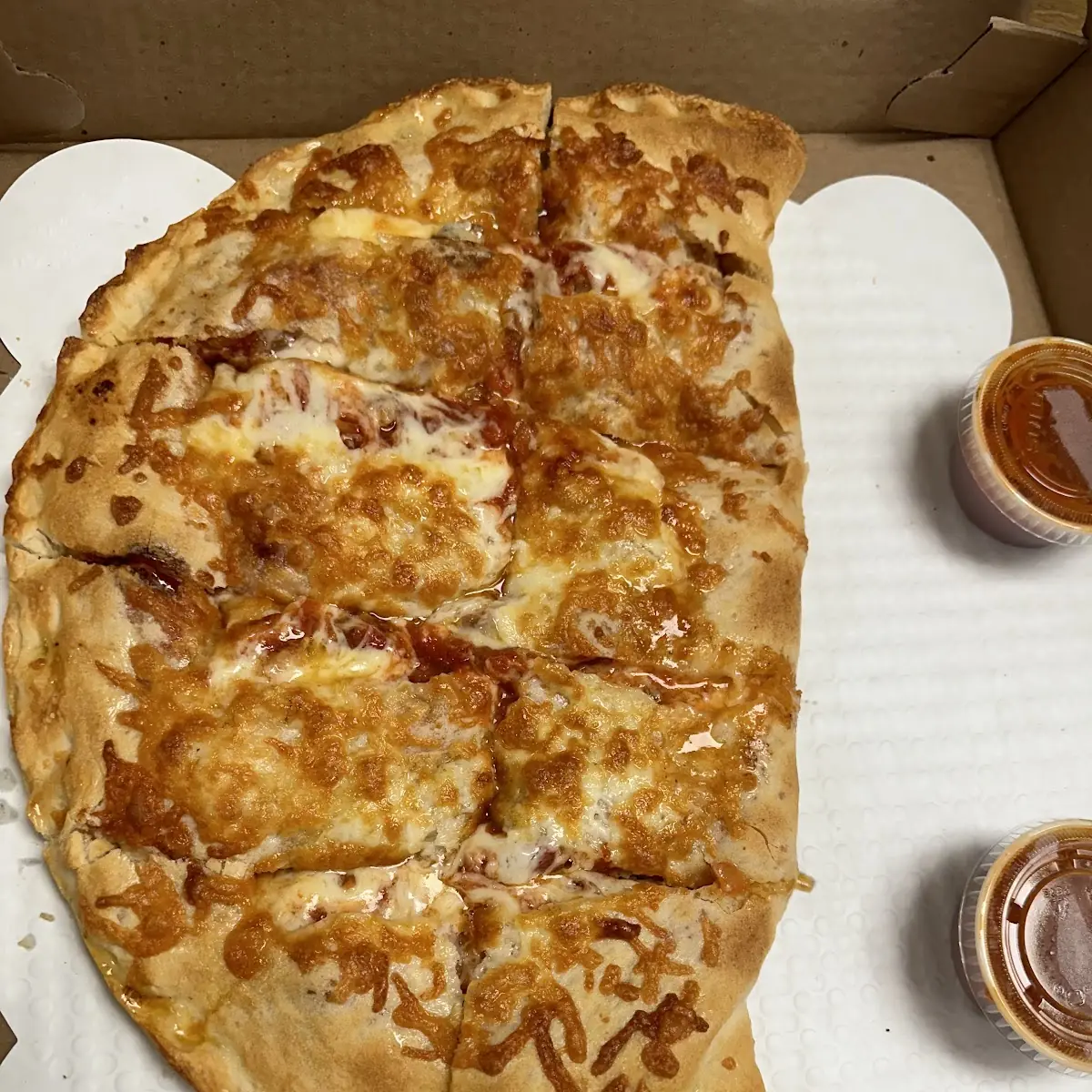 Chicken Cutlet Calzone
