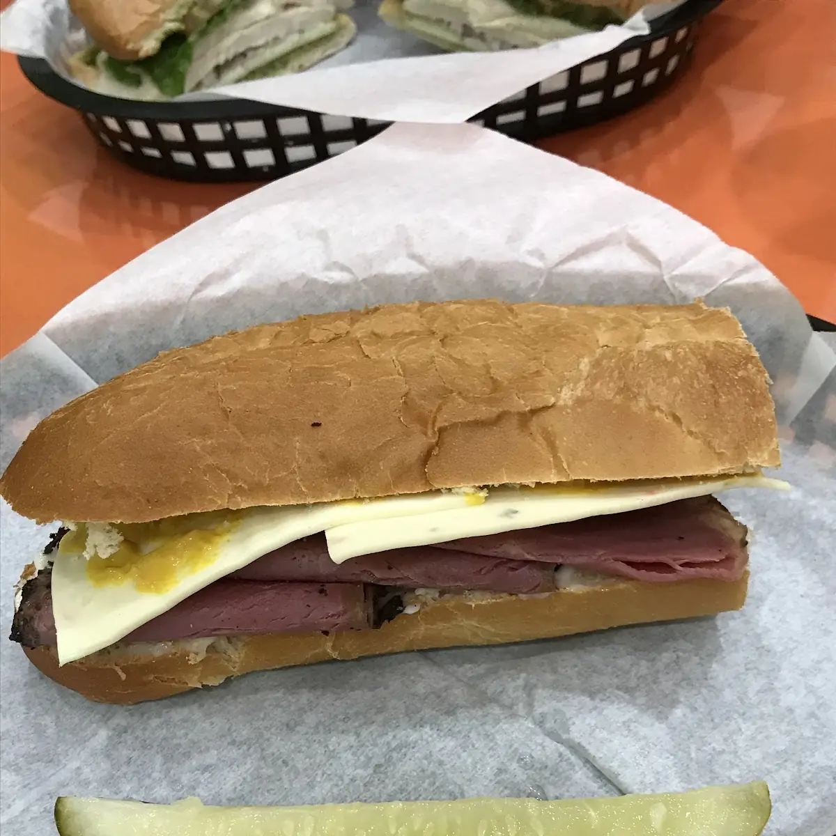 4. Pastrami Sub Sandwich