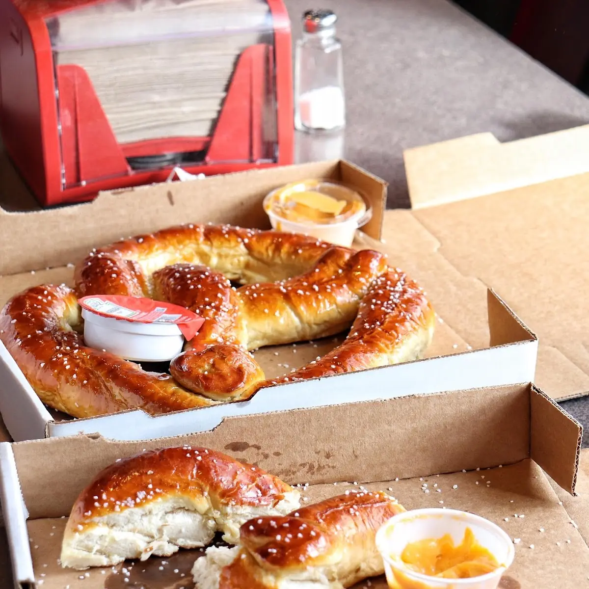 Comically Large Pretzel