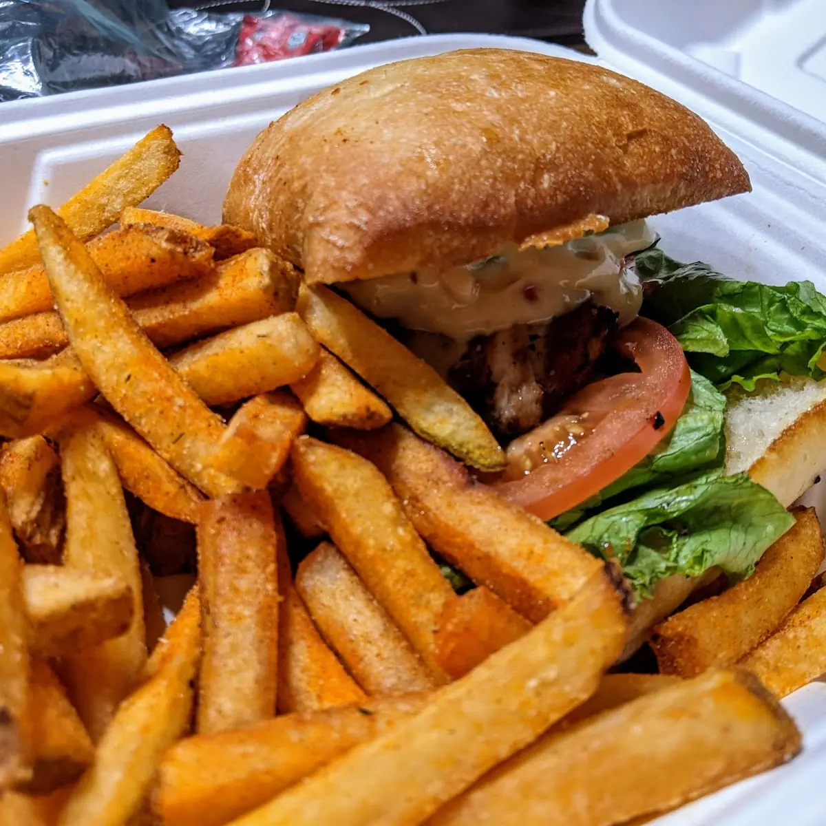 Grilled Chicken Avacado Burger