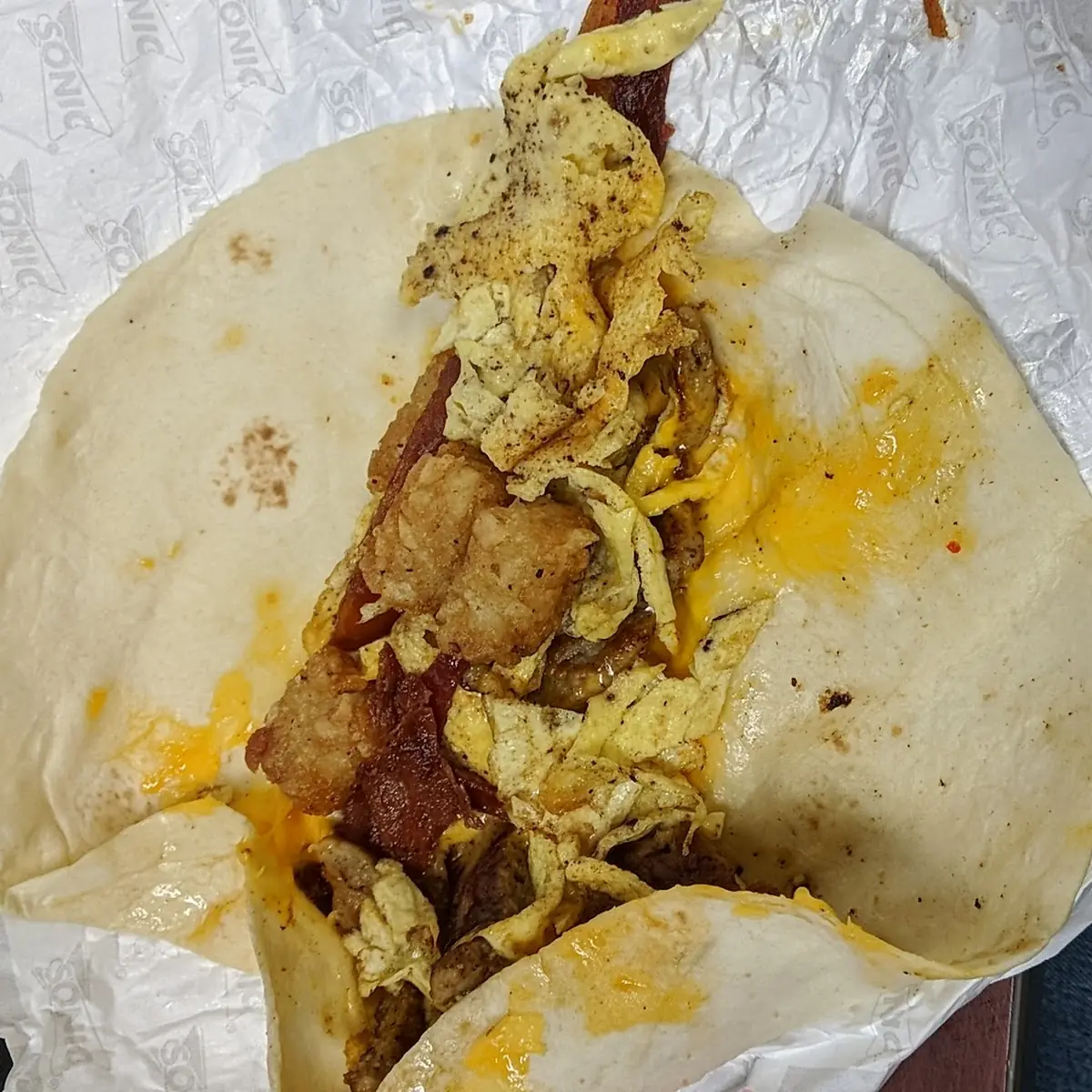 Ultimate Meat and Cheese Burrito