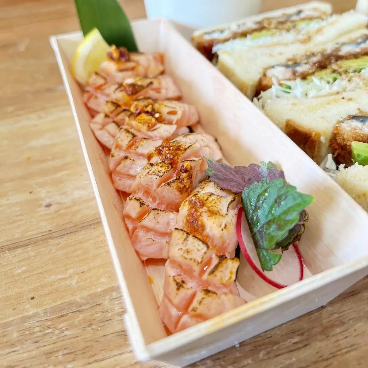 Seared Salmon Nigiri