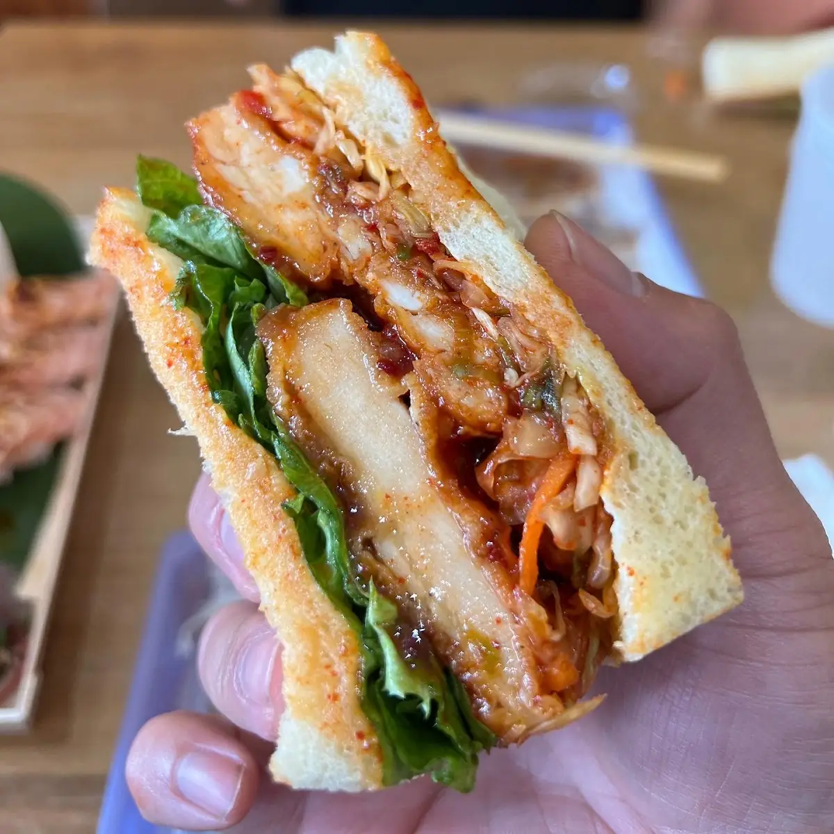 Spicy Chicken Sando