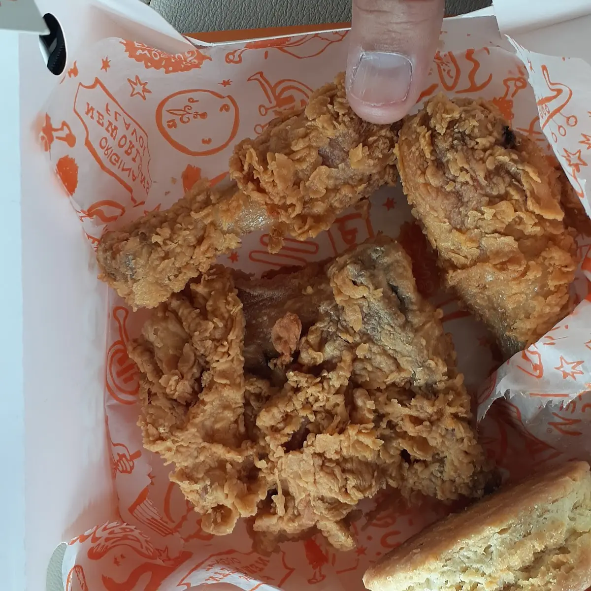 3 Pieces Chicken Combo Now Very Small Pieces Note Recomnded