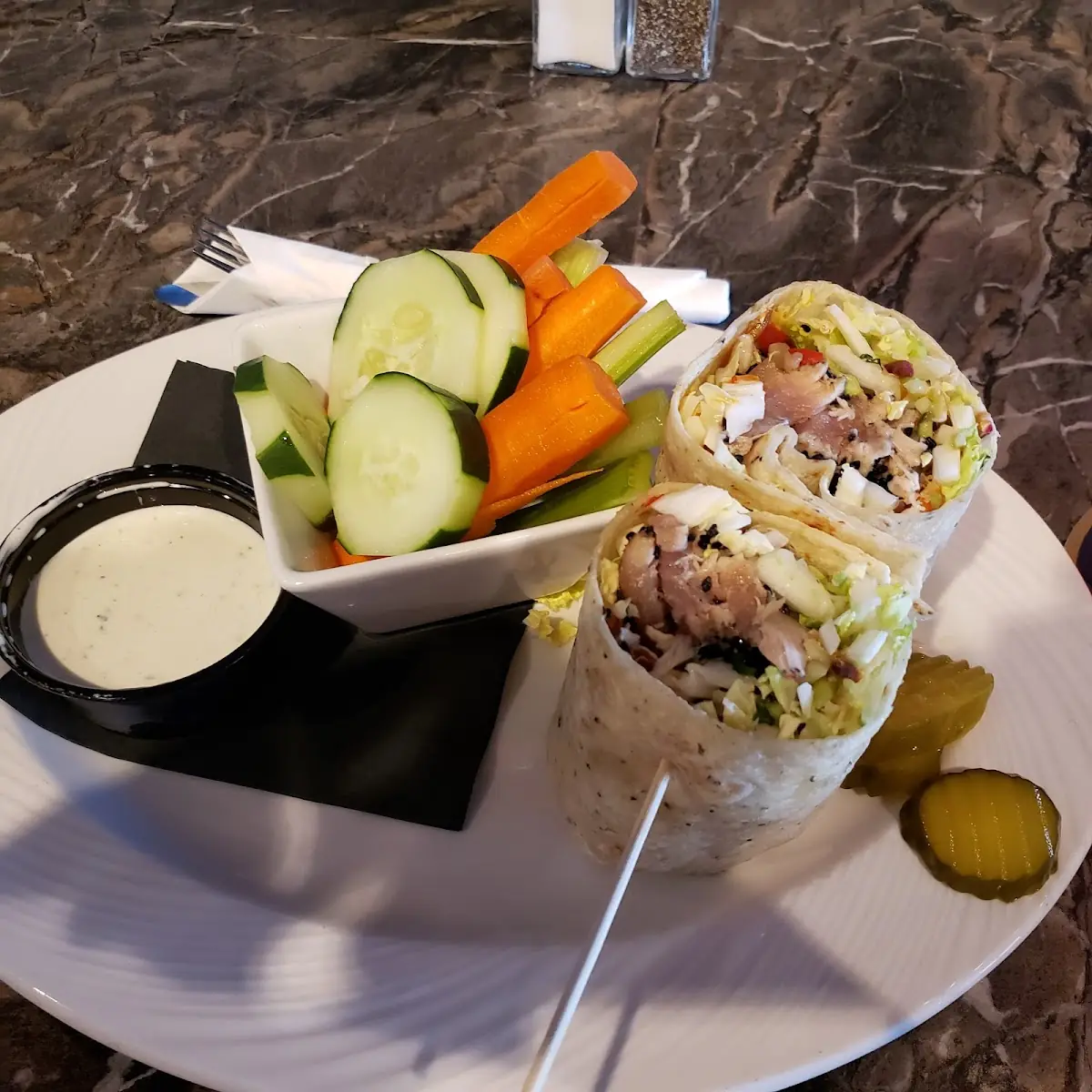 Ahi Tuna Wrap