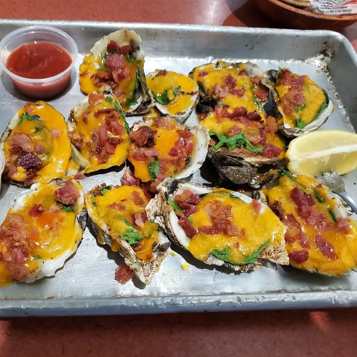 Oysters Rockefeller