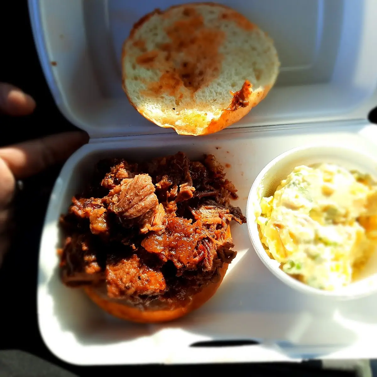Prime Brisket Burnt Ends Sandwich