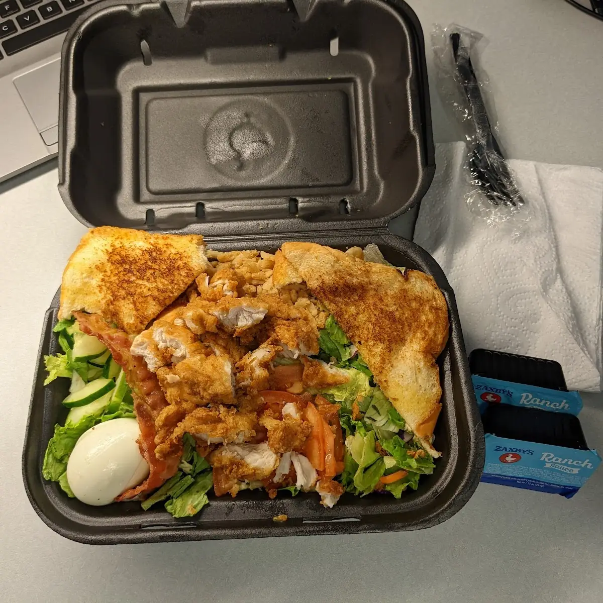 Fried Chicken Cobb Salad