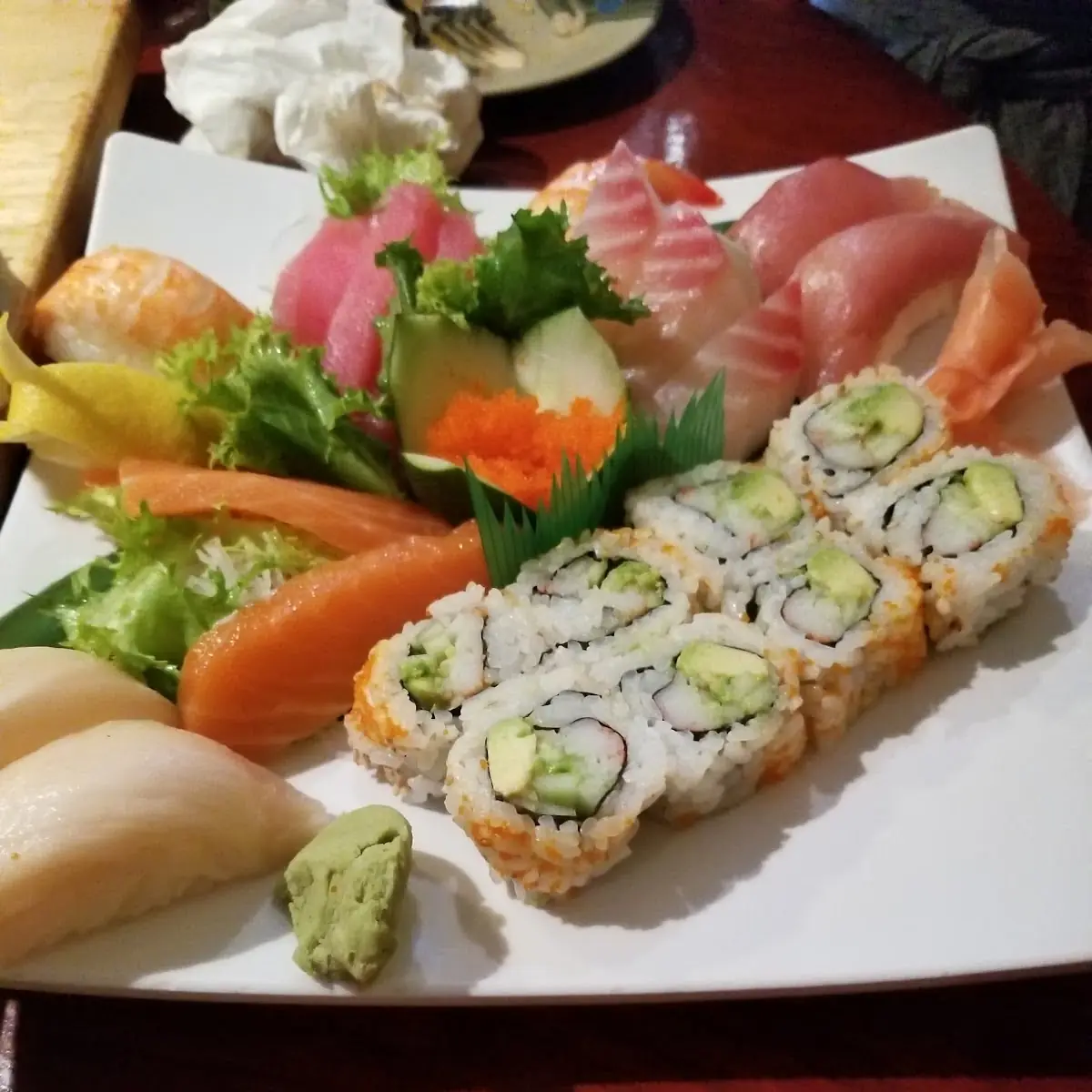Sushi and Sashimi Combo