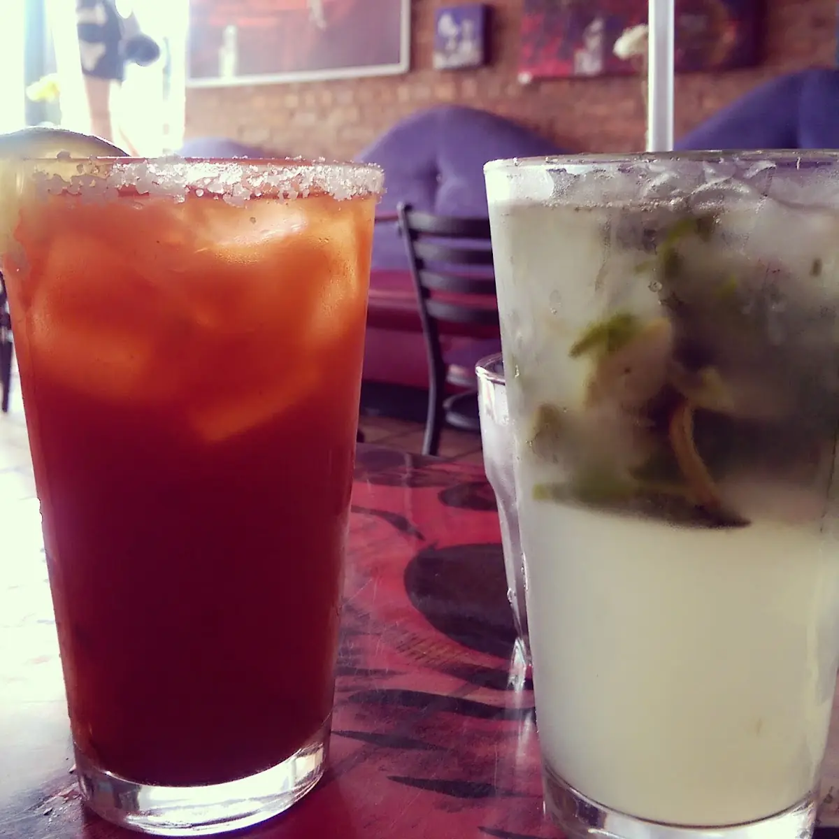 Bloody Mary and Mojito