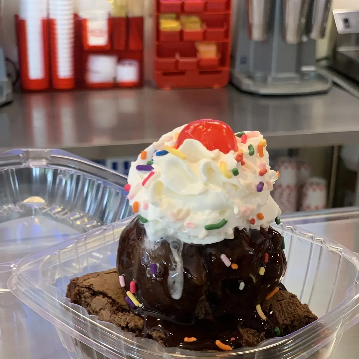 Brownie Sundae