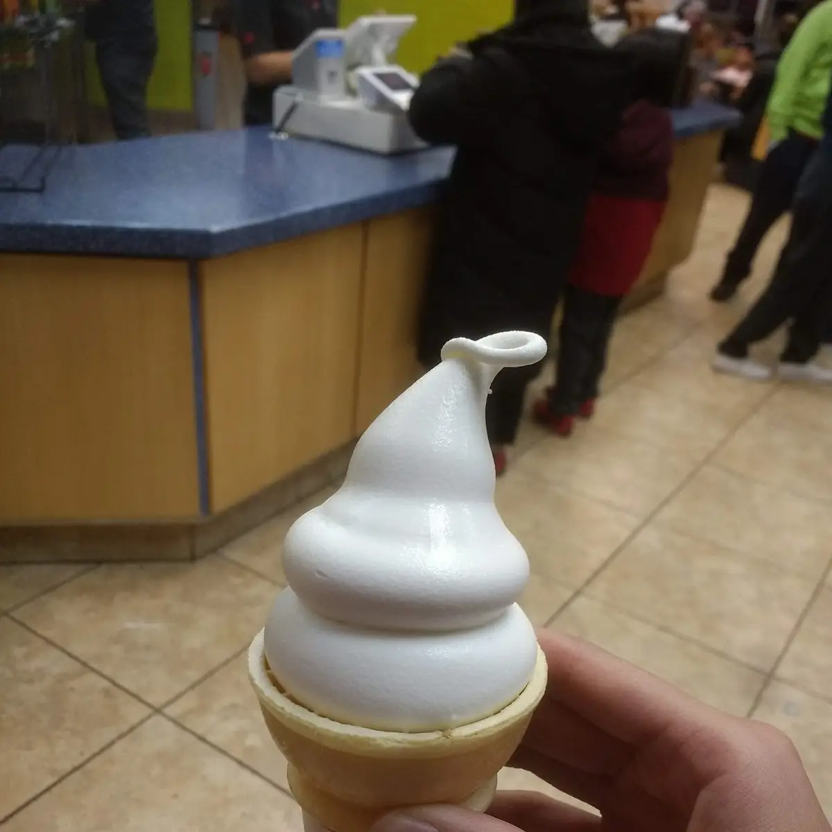 Vanilla Ice Cream Cone