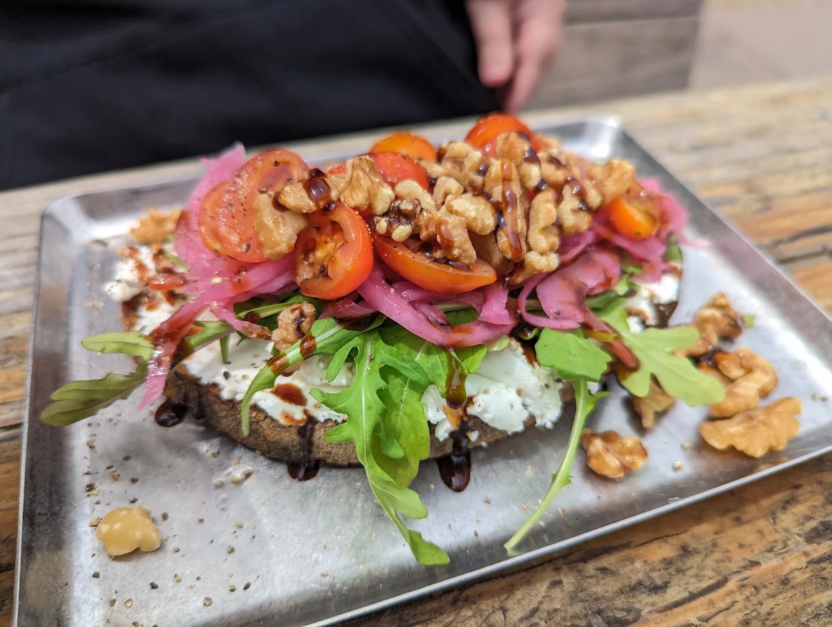 Avocado Toast with Goat Cheese