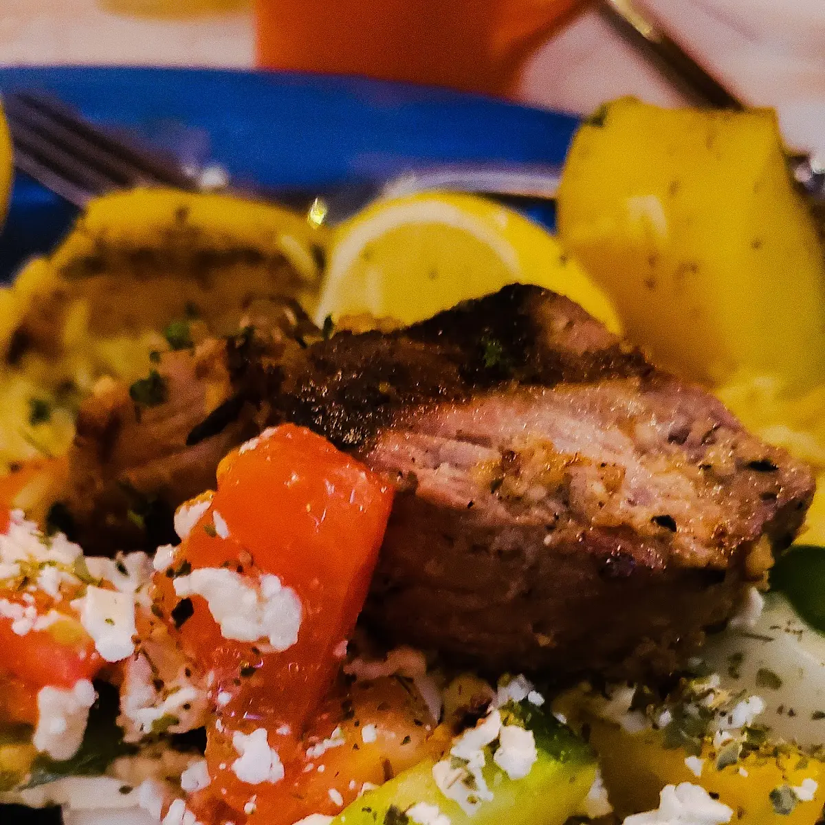 Lamb Souvlaki