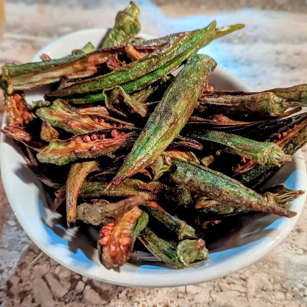 Pan Fried Okra