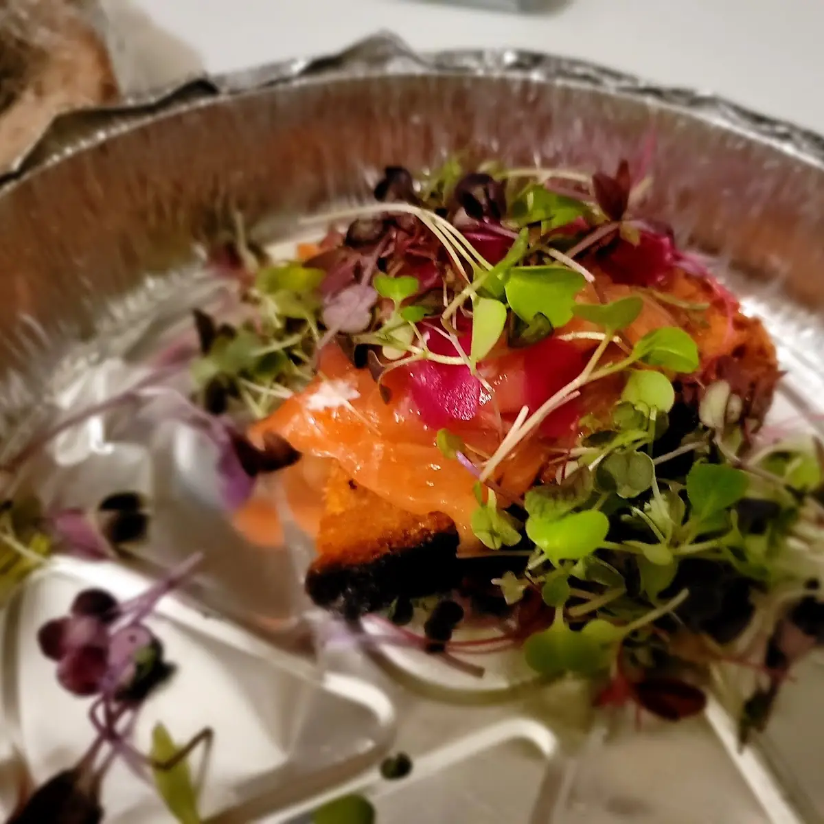 Smoked Salmon Crostini